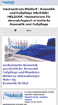 Mobile Screenshot of hautnah-meldorf.de